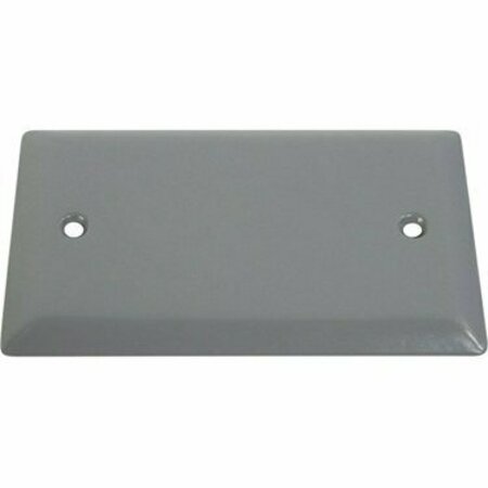 GREENFIELD Electrical Box Cover, 1 Gang, Blank CBPS